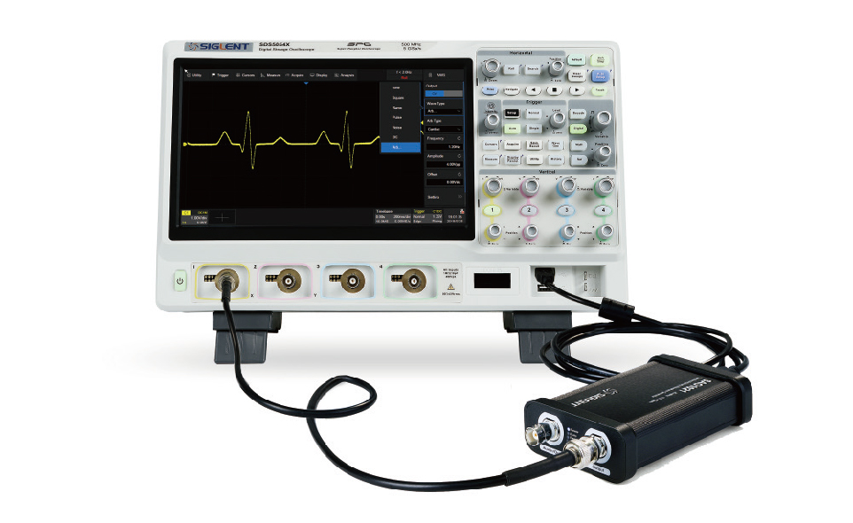 SDS5000X Oscilloscope waveform generator