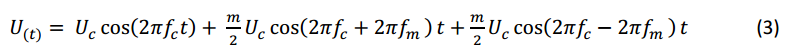 Equation resulting from Formulas 1 and 2