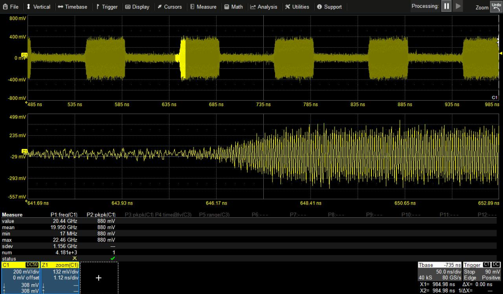 Pulse Train Generator - Siglent