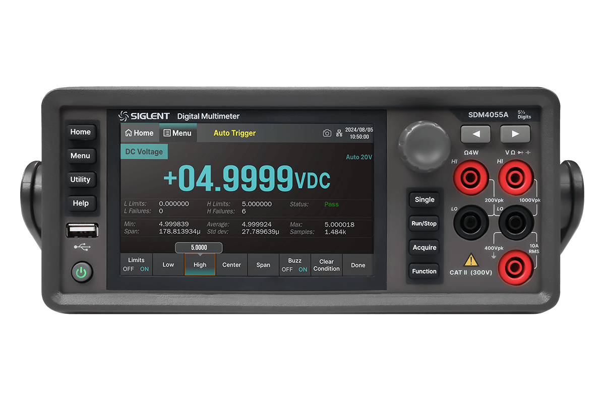 SDM4055A 5½ Digits Dual-Display Digital Multimeters